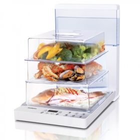 Joydeem Folding electric steamer YN-S102, Multifunctional combination, Smart appointment, 3 floors