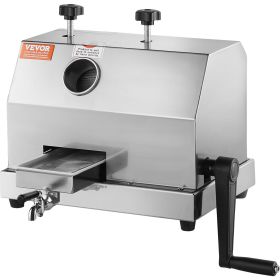 VEVOR Commercial Sugar Cane Juicer, 110LBS/H High Output Sugarcane Juicer Machine with 3 Stainless Steel Rollers and 2.4" Large Inlet